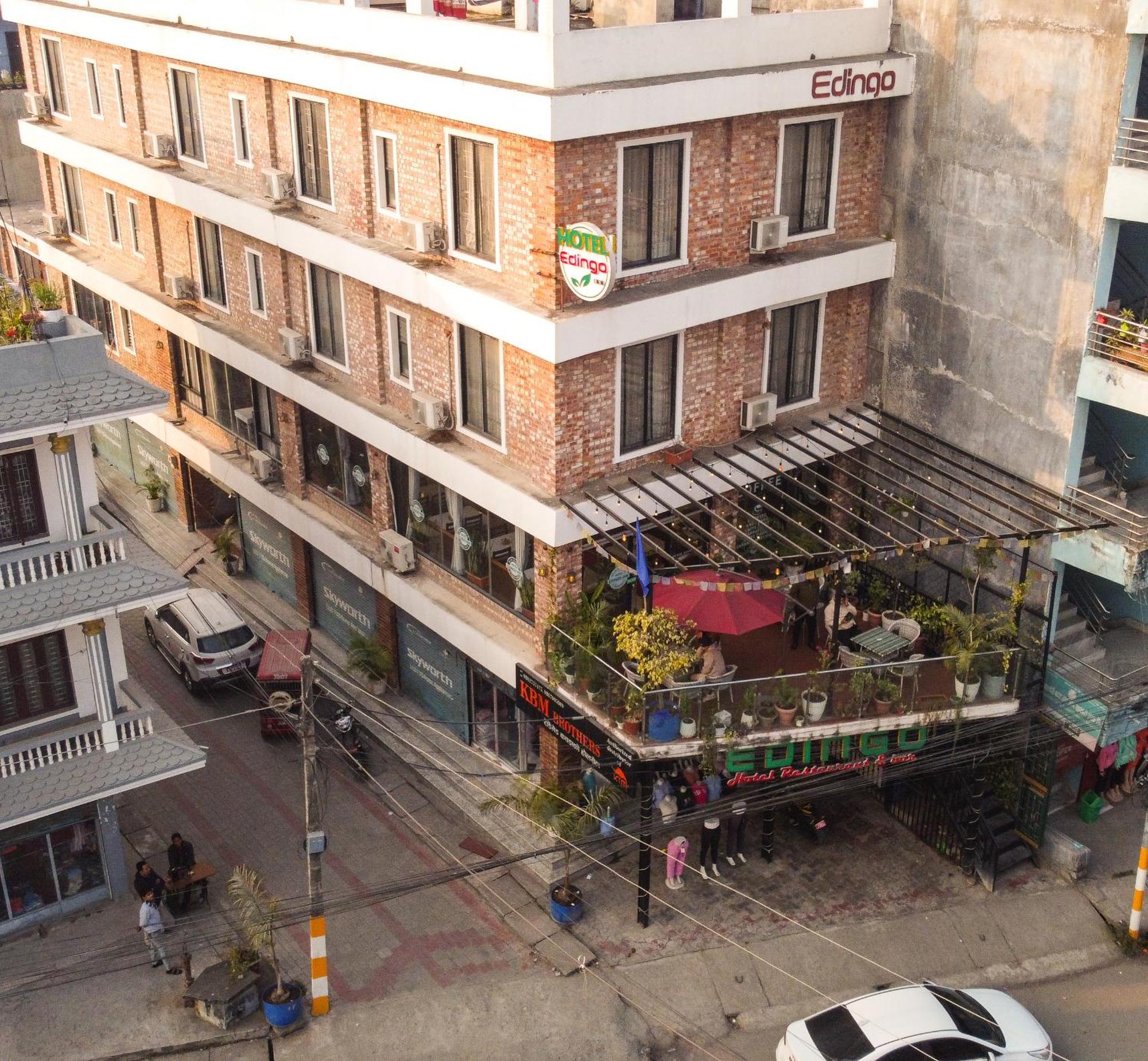 Hotel Edingo Inn Itahari Buitenkant foto